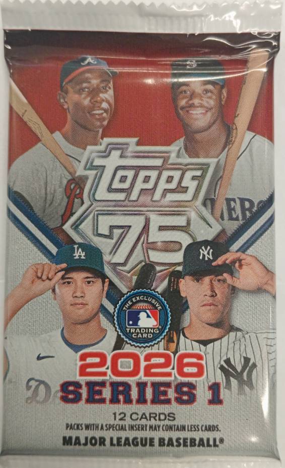 Topps 2026 Baseball Series 1 Hobby Pack