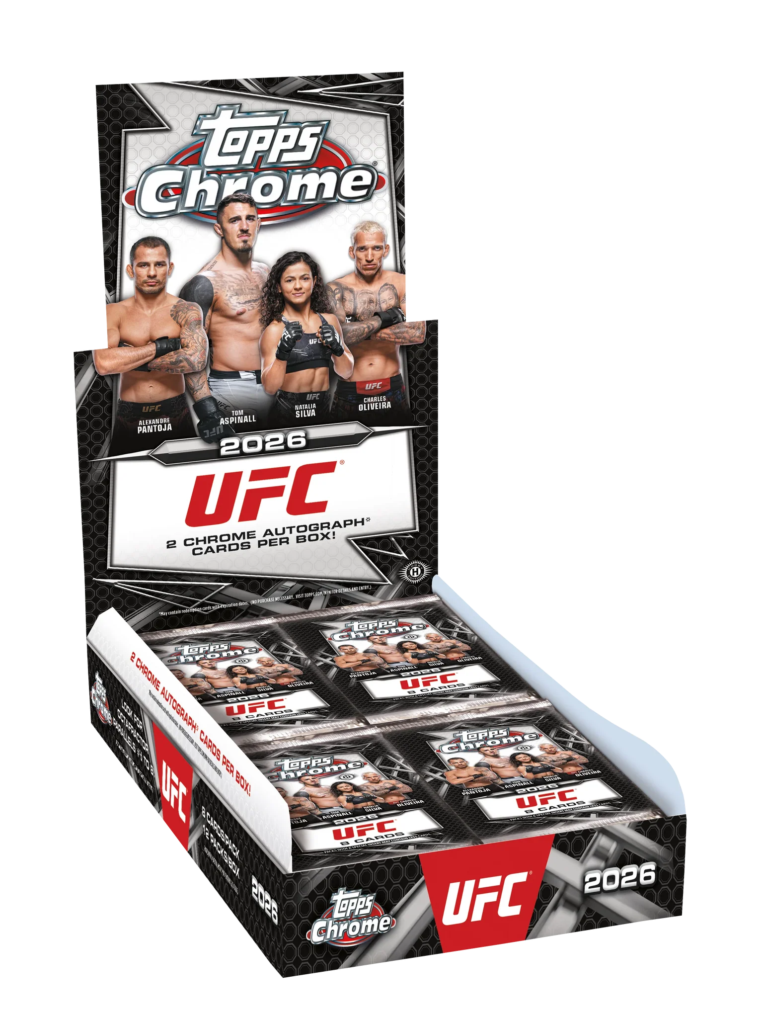 2026 Topps Chrome® UFC - Hobby Box