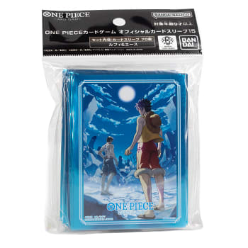 One Piece Card Game: Official Sleeves – Set 15 - Luffy & Ace