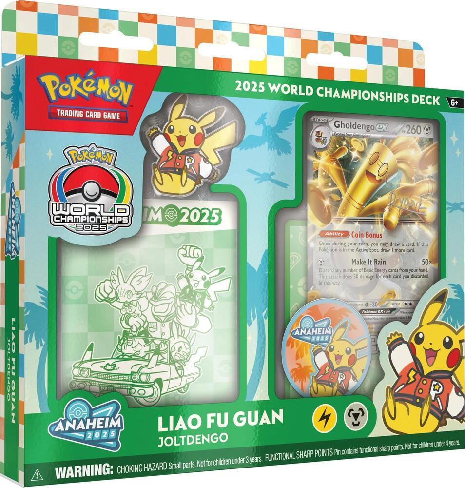 2025 Pokemon TCG World Championships Deck - Liao Fu Guan
