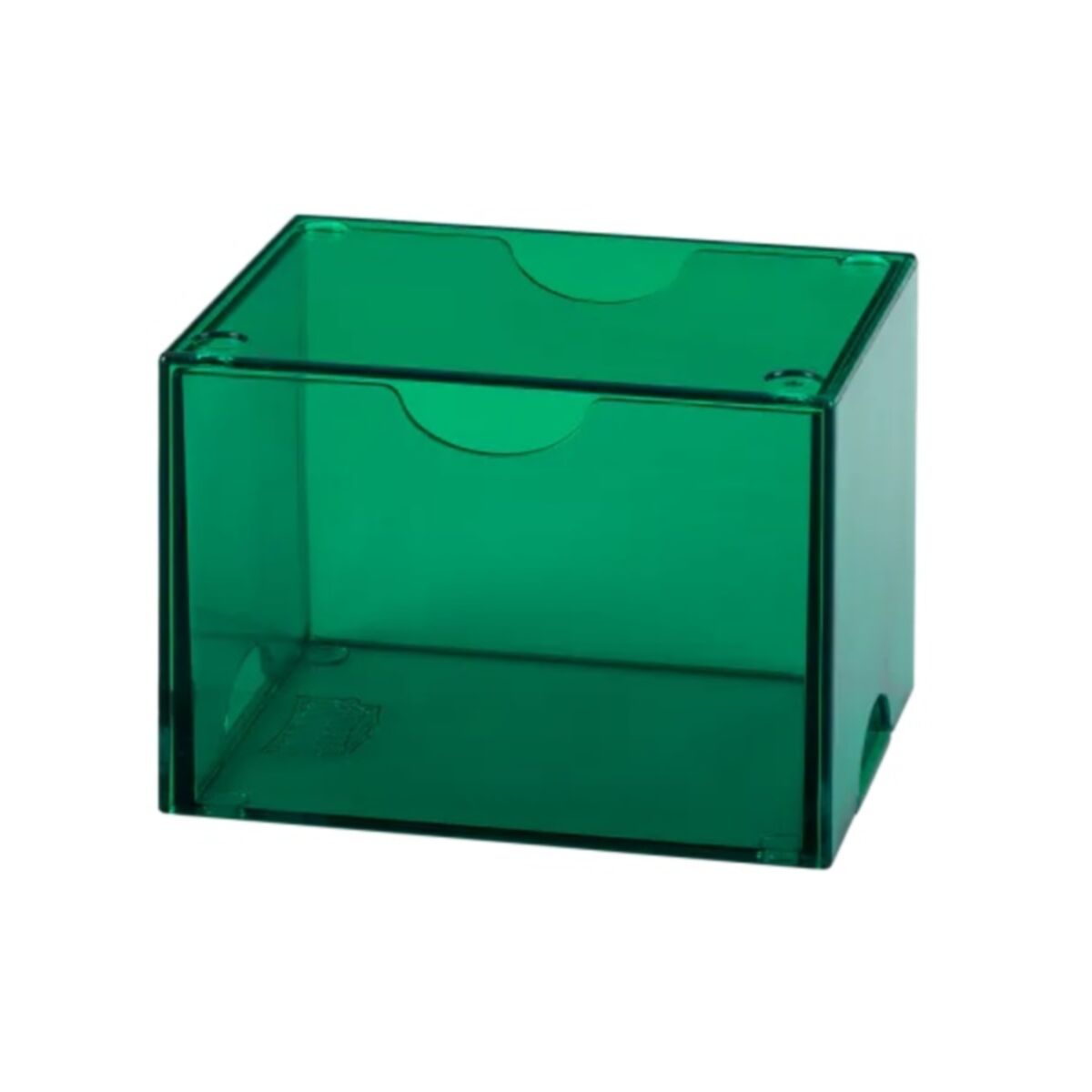 Dragon Shield: Deck Box – Strongbox – Clear: Green