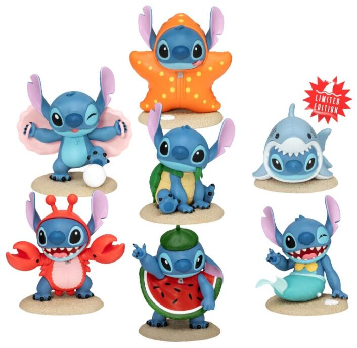 Beast Kingdom Mini Egg Attack Stitch Summer Dress Up Series Bling Box Set (6 in the Assortment)