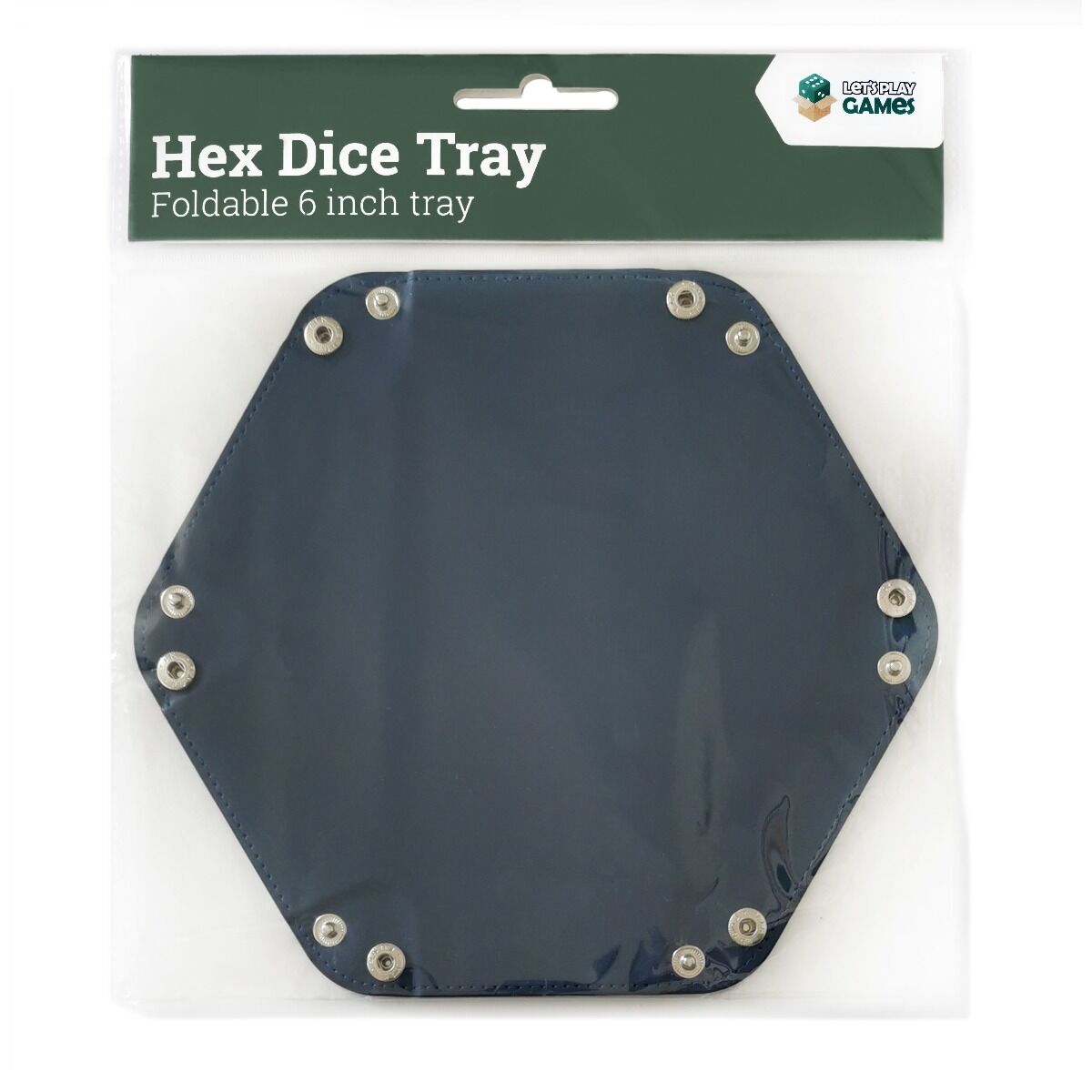 LPG Essentials Hex Dice Tray 6" Blue
