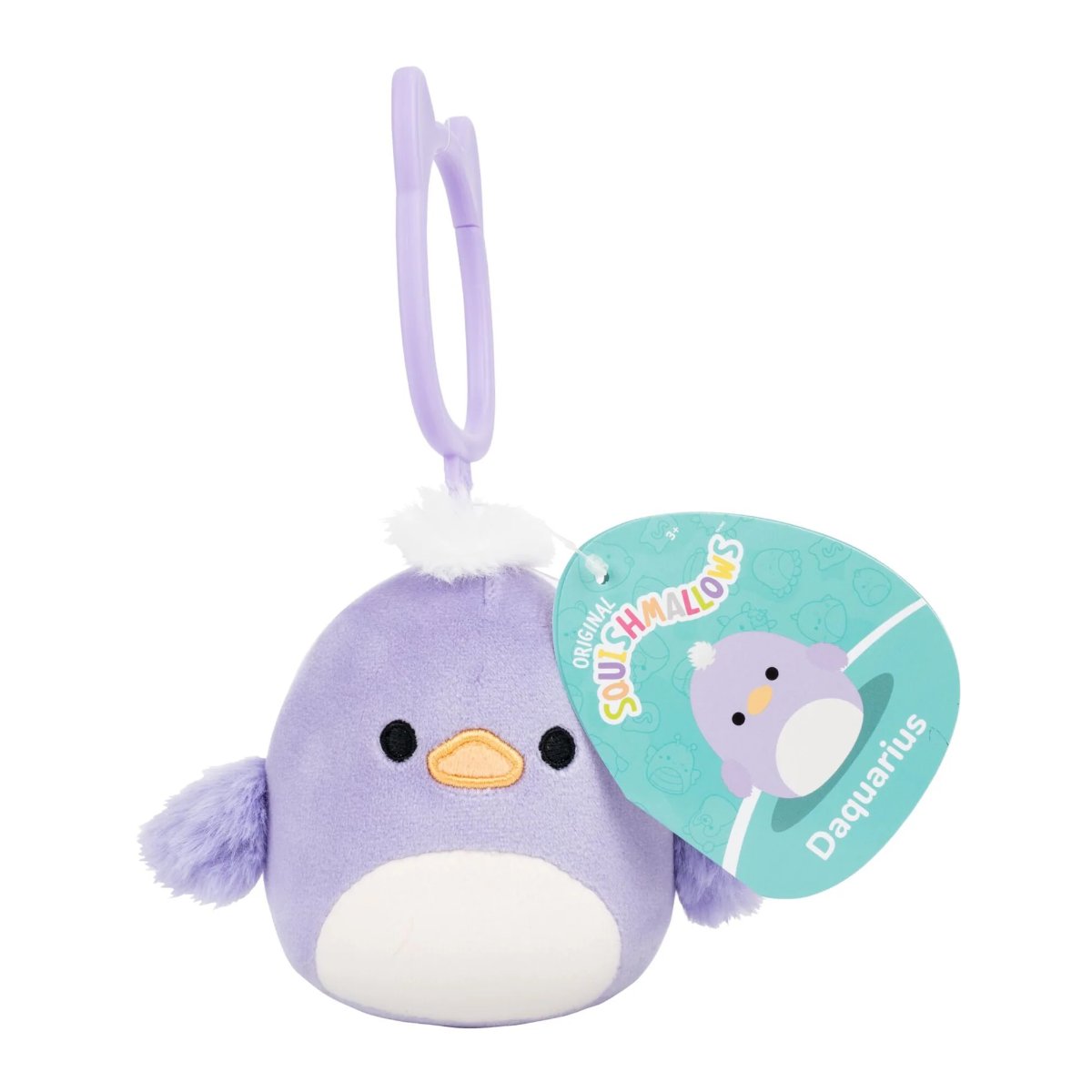 Squishmallows 3.5 Inch Clip On Squad 29 - Daquarius